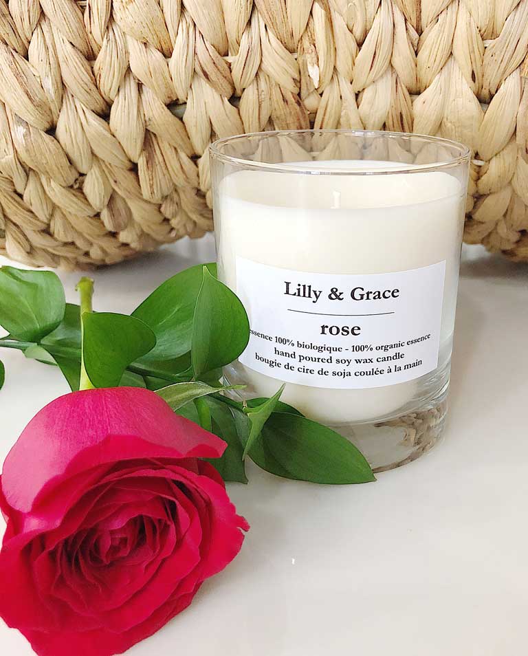 rose Candle 250ml
